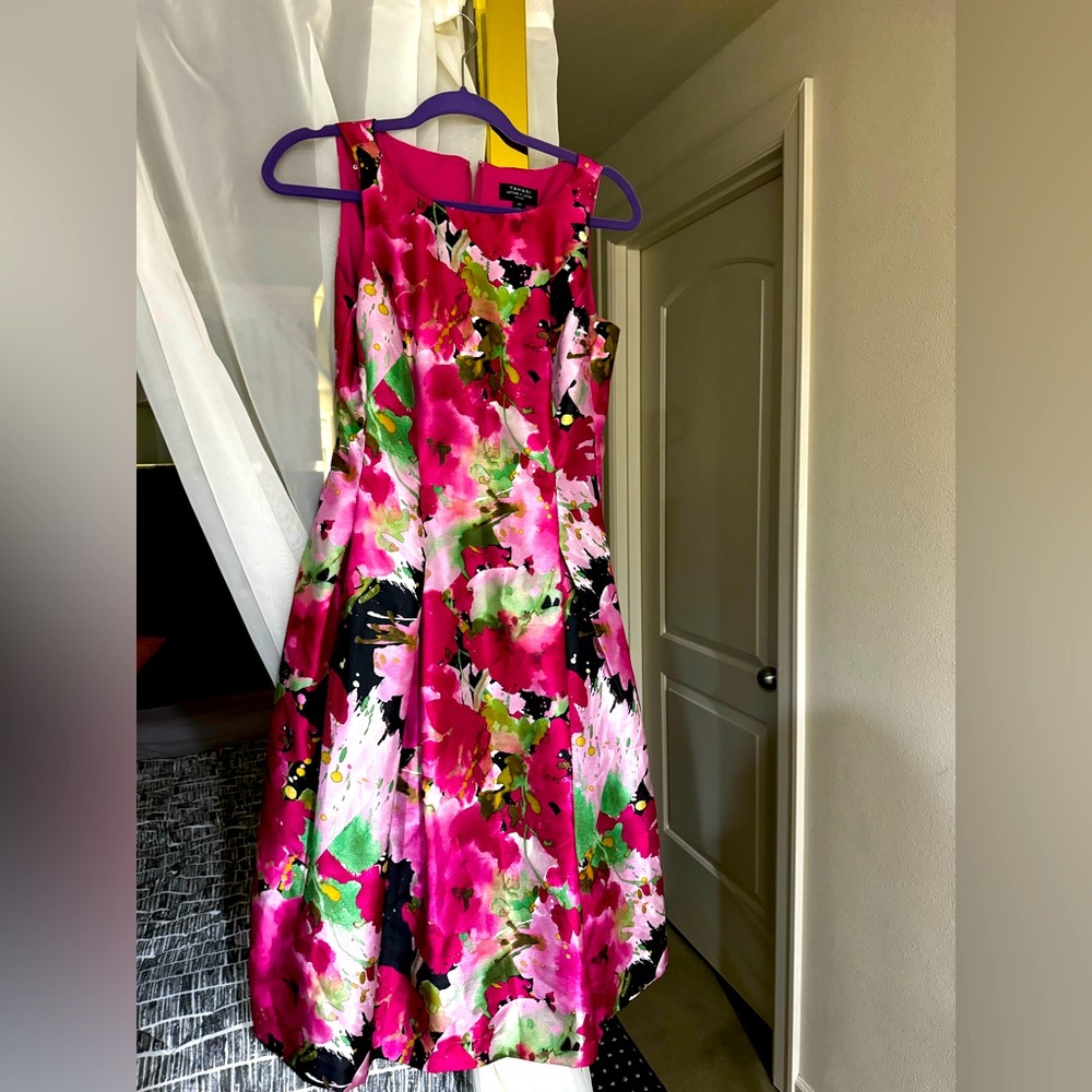 Tahari floral dress